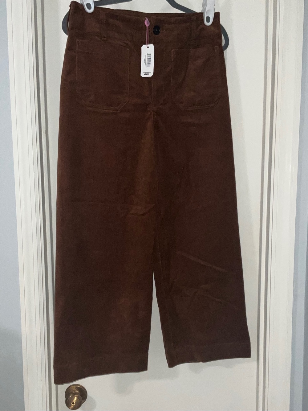 Simply Southern Deep Brown Wide-Leg Corduroy Pants